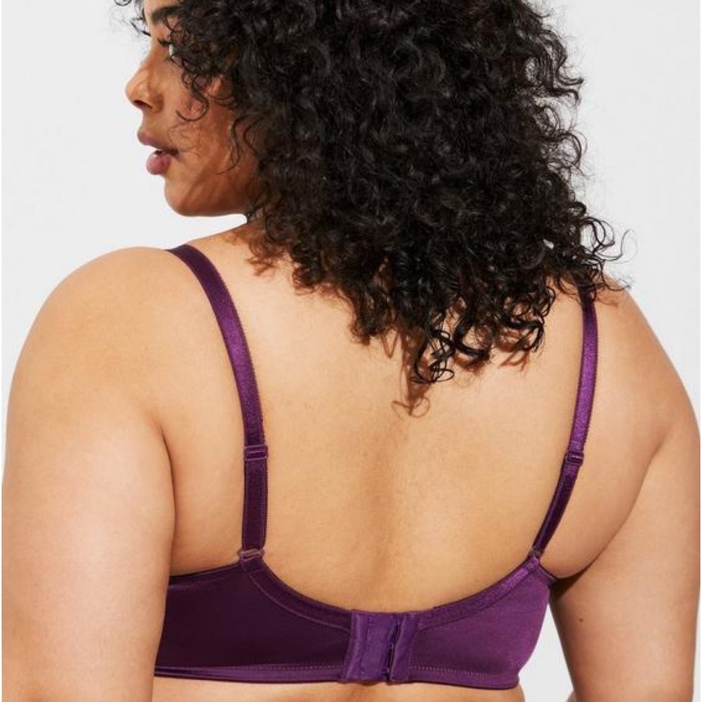Torrid Purple Perfect T Shirt Bra 40DDD - Picture 3 of 5
